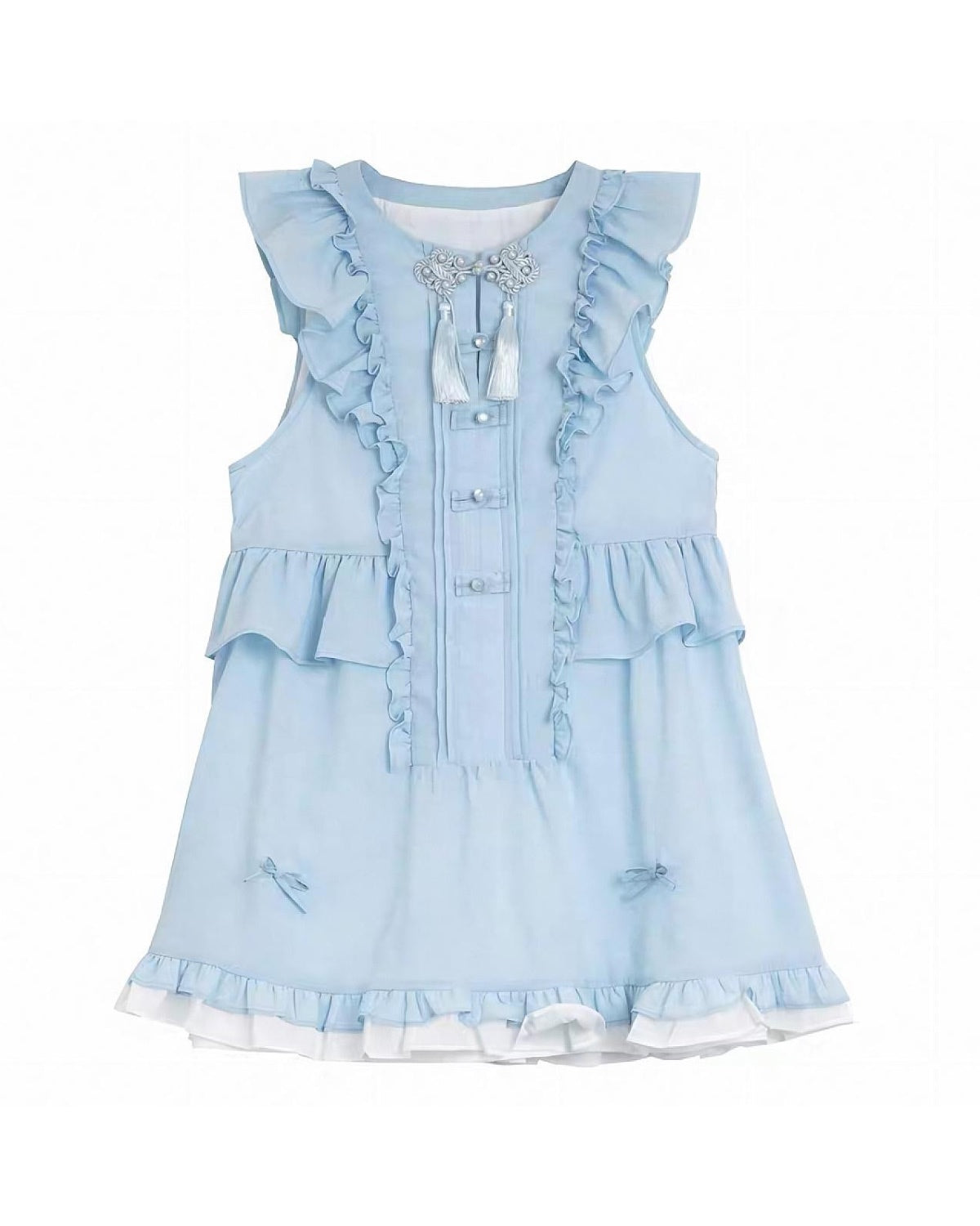 Baby Blue Lolita Set Dress By Itself