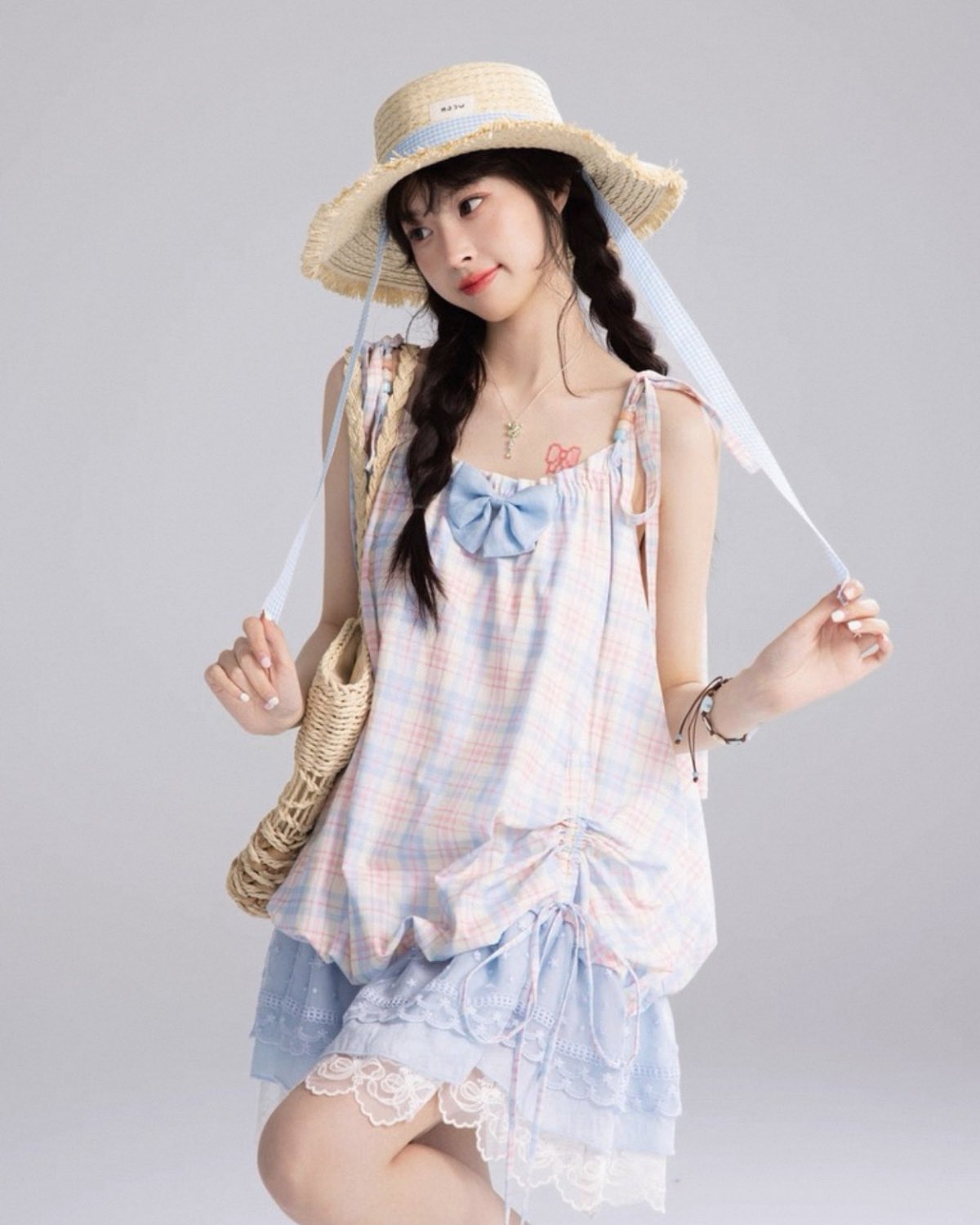 Kawaii Puff Babydoll Set