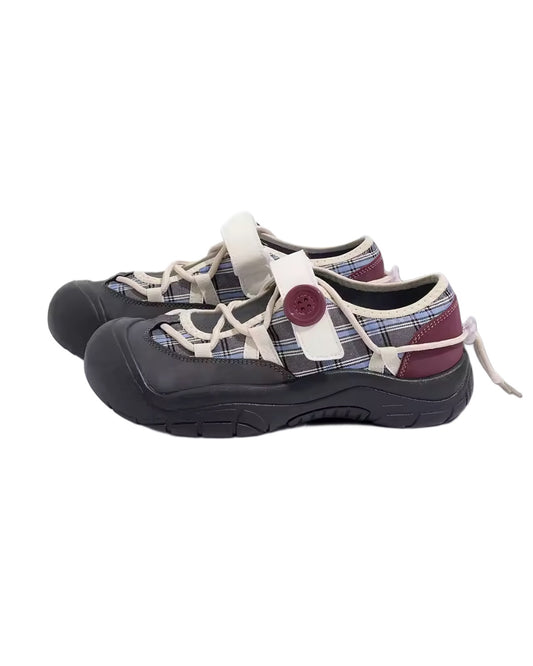 Velcro Retro Sneakers White Backdrop