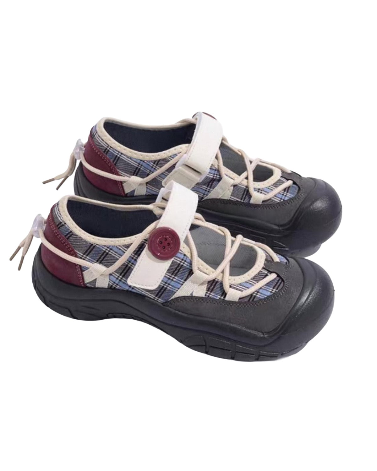 Velcro Retro Sneakers Pair