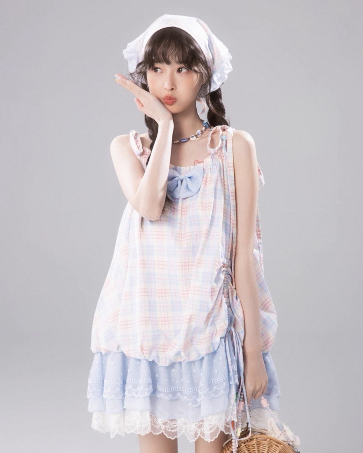 Kawaii Puff Babydoll Set