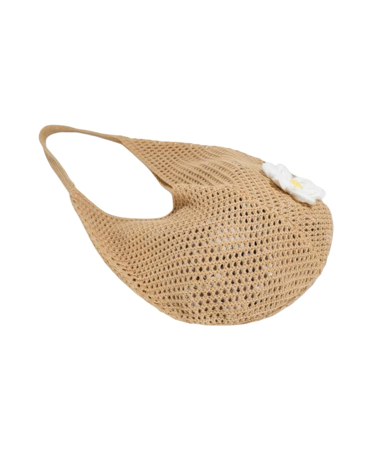 Woven Beach Tote Bag Bottom View